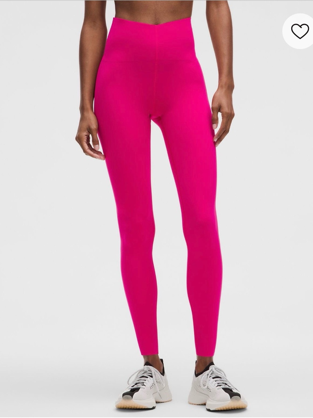 NEW lululemon Glow Up™ Super-High-Rise Leggings 28" Pink Size 0, NWT